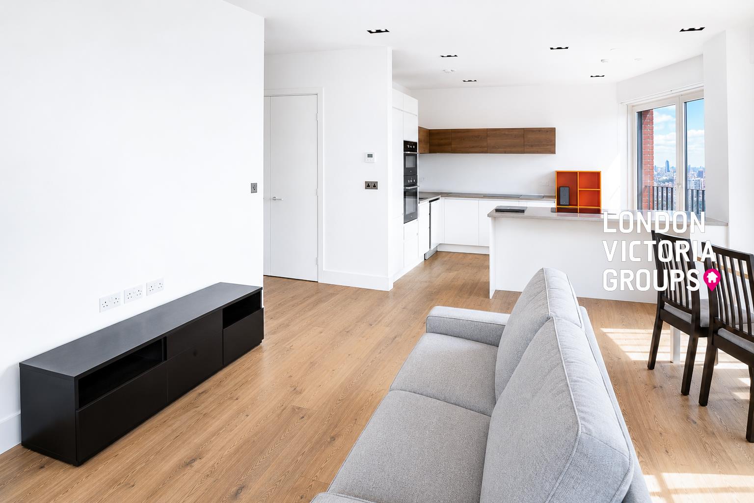 2 bed property in Keybridge Tower, 1 Exchange Gardens, London